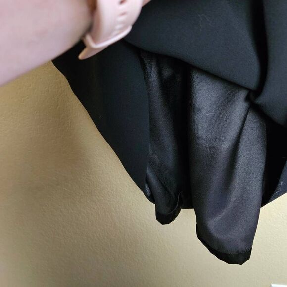 BCBGMaxAzria Silk Polka Dot Ruffled Dress - Picture 5 of 11